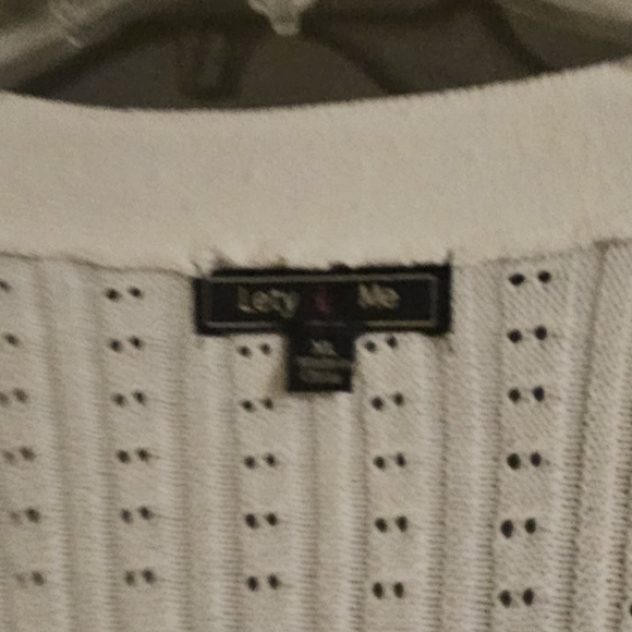 Lety & Me Acelina Pointelle Cardigan - Picture 4 of 4